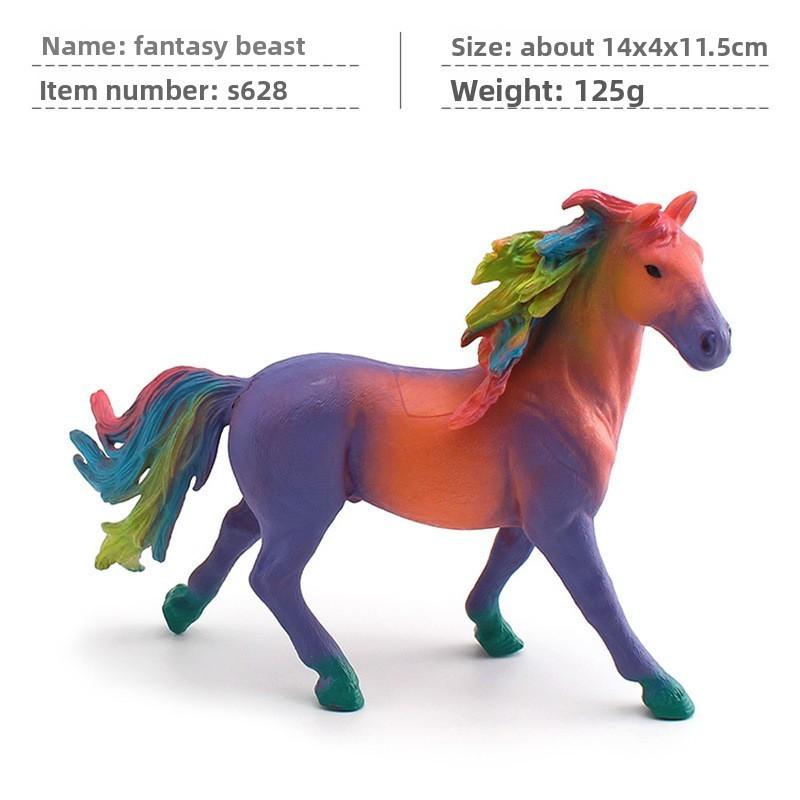 Dreamland Mythical Beast Unicorn Pvc Figurine For Kids Room Decor And Collectors