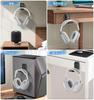 Set of 2 Headphone and Controller Strong Headphone and Controller Compatible with AirPods Max Xbox and Black Wall-Mounted Stands, Foldable, Stick-On,