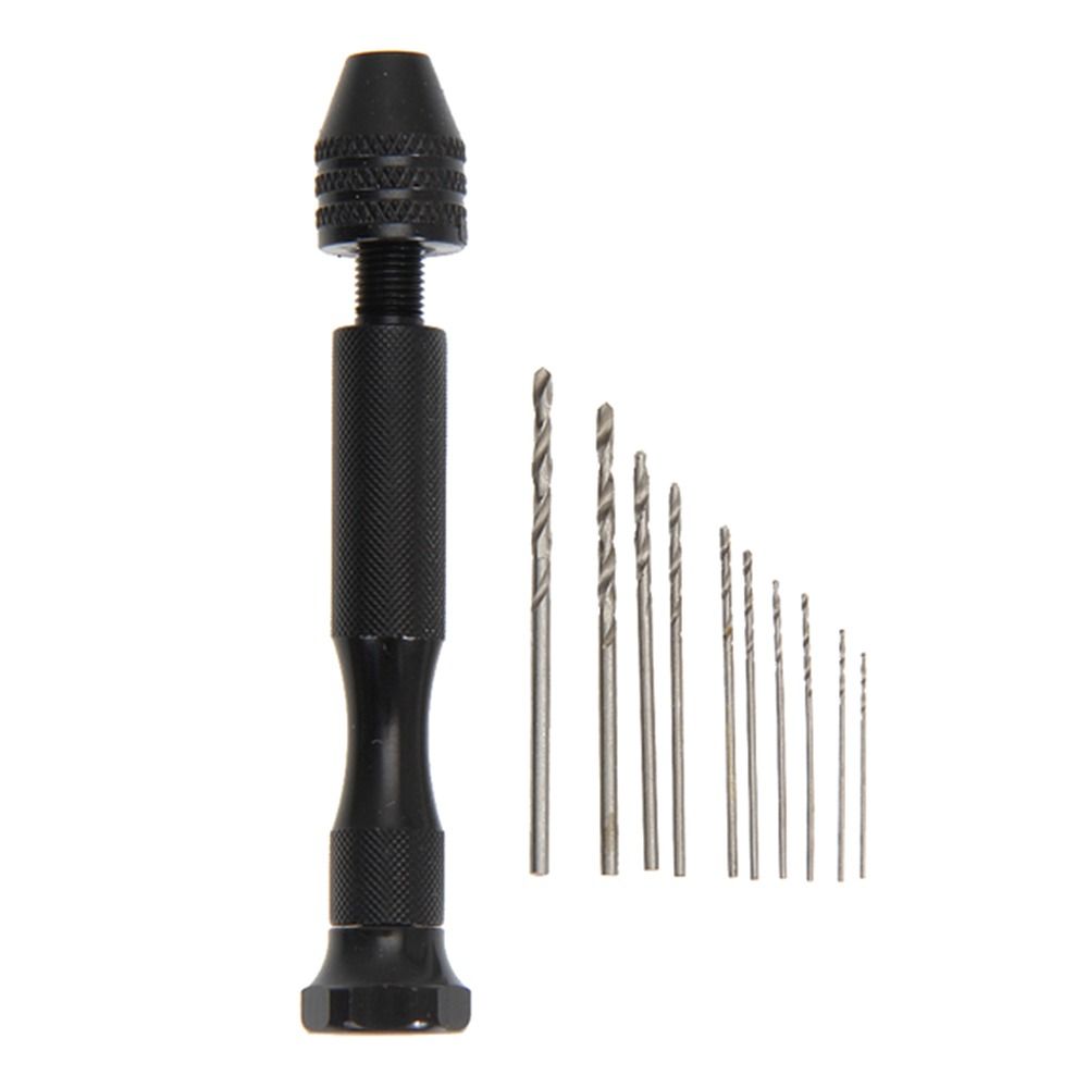 Micro Rotary Tools Woodworking Drilling With Keyless Chuck Aluminum Hand Drill Manual Hand Drill