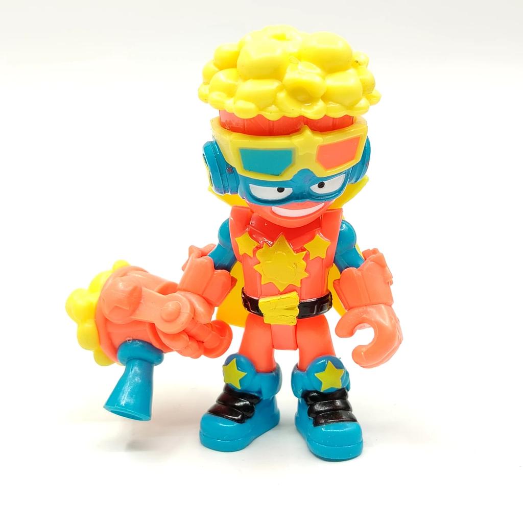 1pcs Original Superthings Big Super Zings With Weapon Ultra Rare Series 6 Kazoom Kids Rescue Force Series Action Figures Toy