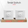 220V 10A Wide Application 60/120 Min Time Control Interruptor Timer Switch Mechanical Countdown