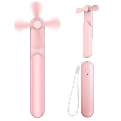 2024 Handy Neck Handheld Small Fan, Подвесной, Тихий, Портативный, Вентилятор, Мощный, Прохладный, Легкий, (красный)