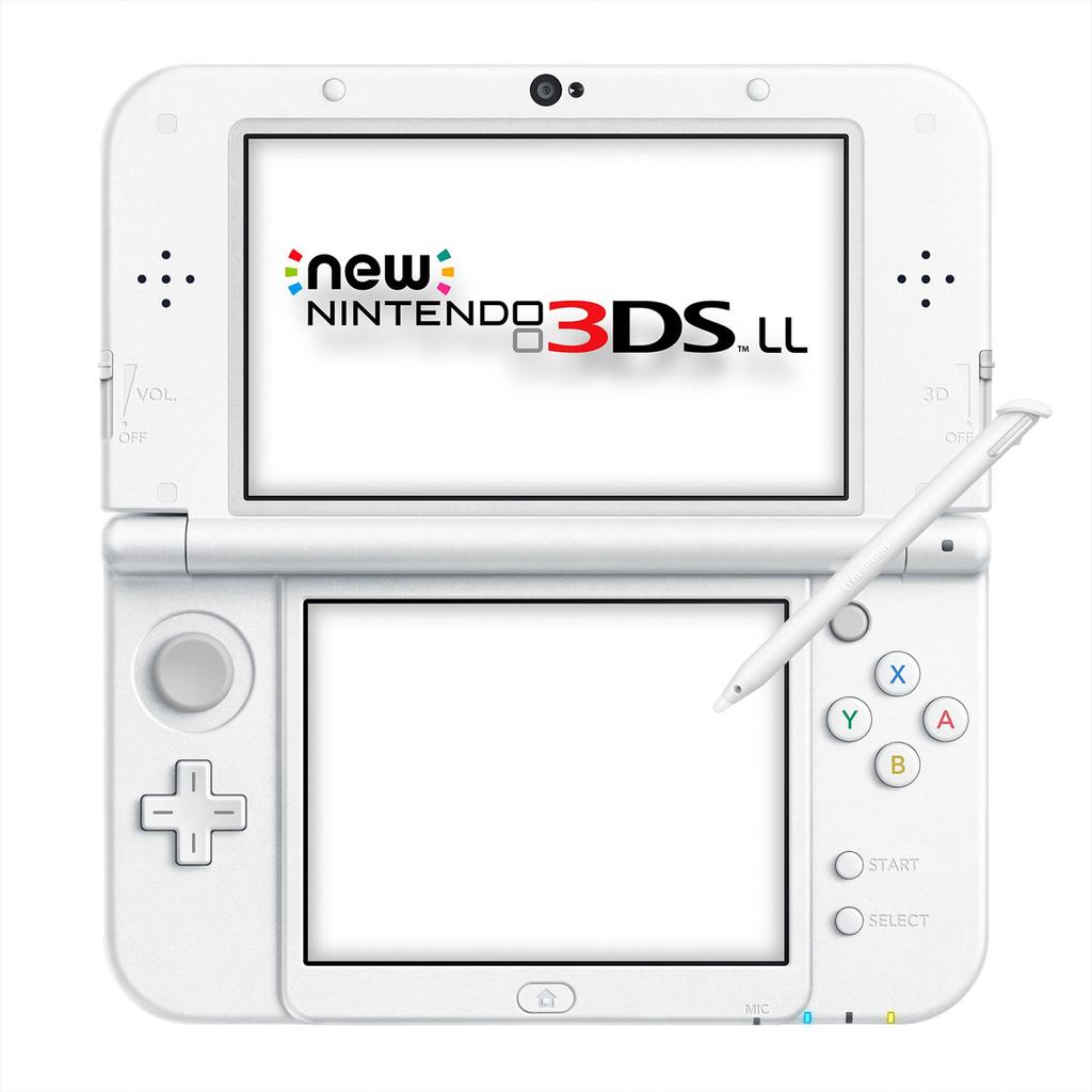 New Nintendo 3DS LL Pearl White