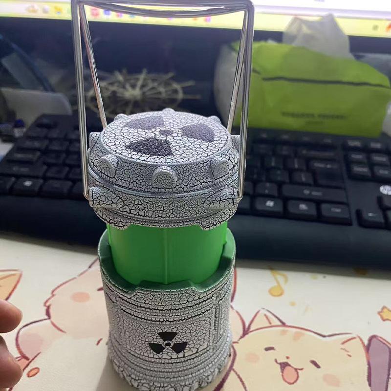 Мини Ручной Фонарь Ядерного Реактора Игрушка Симулятор Апокалипсиса Иллюминатор Хэллоуин Кемпинговый Свет Реквизит для Вечеринки