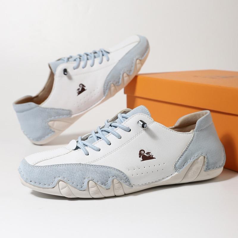 Couple Style Men's and Women's Shoes, Low Cut Men's Casual Shoes, Color Blocked Oversized Shoes