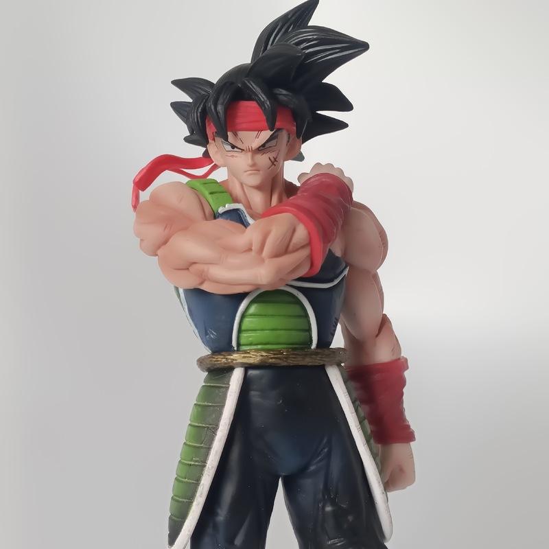 Фигурка Бардока из Dragon Ball, стоячая поза, модель GK, Космический боевой костюм, Аниме-украшение, Межграничная, Для фанатов аниме