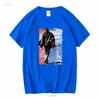 Rod Stewart Time Tour T Shirt Leather Jacket 2013 L vintage Washed Versatile homme Casual Breathable Stretched fashion Unisex