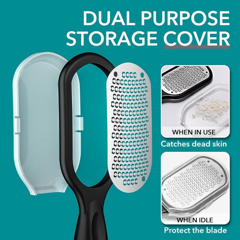 Пилочка для ног Скраб для омертвевшей кожи Уход за ногами Педикюр Спа Терка для ног из нержавеющей стали