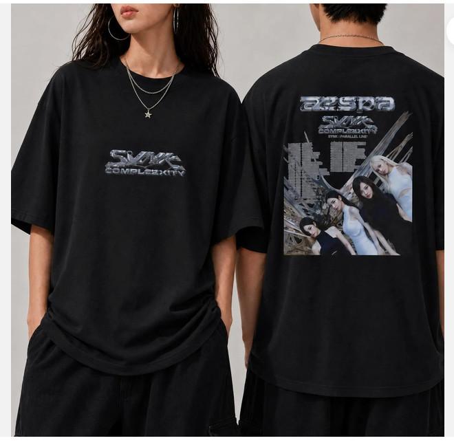 Aespa SYNK COMPLæXITY Tour Shirt 2026 World Tour Tee Unisex T-Shirt