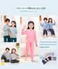 Children's Summer Modal Pajama Set - Long-Sleeve Air-Conditioned Suit for Boys & Girls
