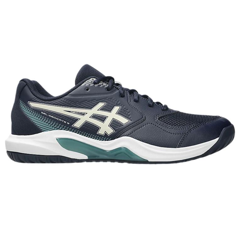 Asics Кроссовки для тенниса Gel-Dedicate 9, удобные, низкие, мужские, 1041A544-400