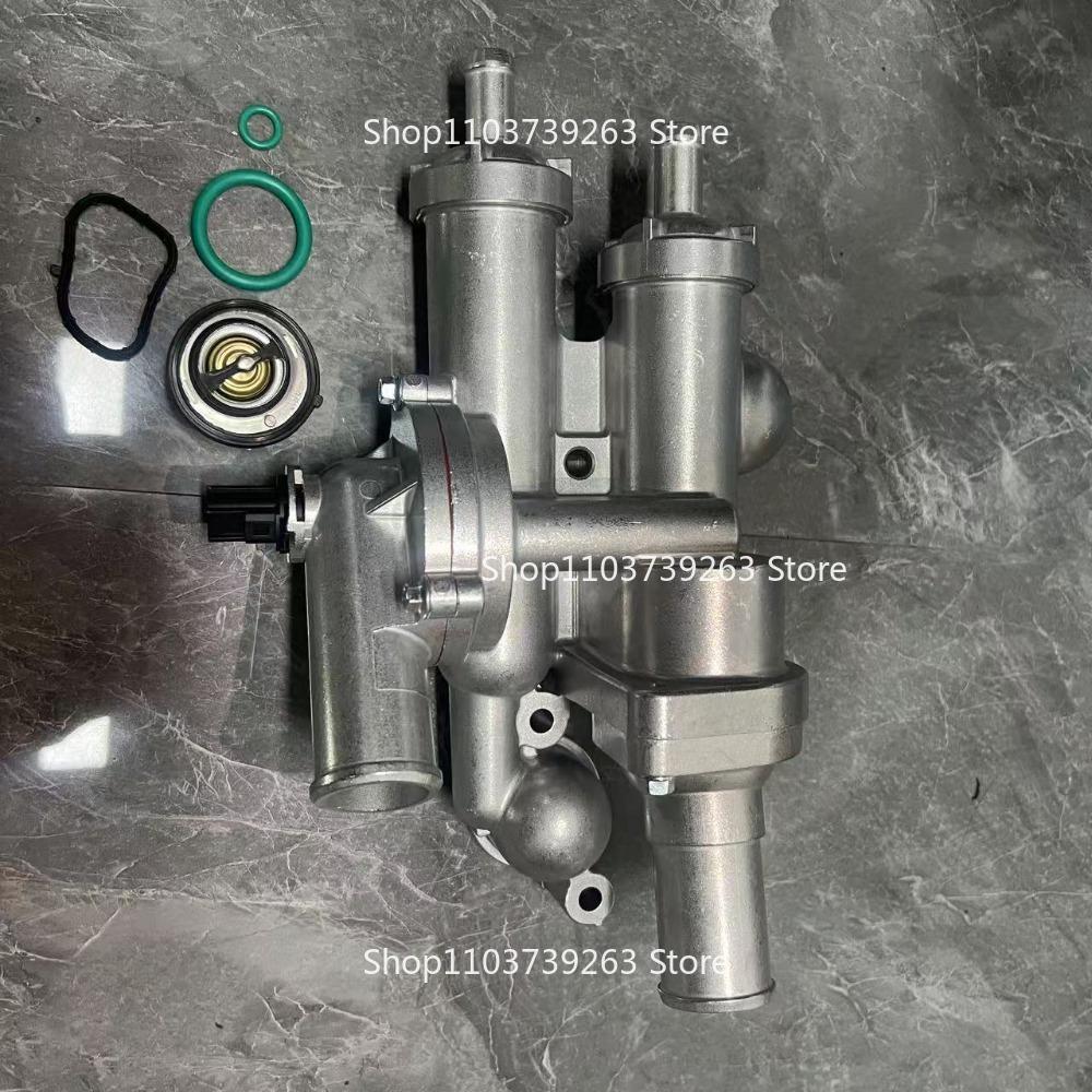 Automotive Thermostat Assembly for 2011-2014 Chrysler 200, 2007-2012 Dodge Caliber, Jep 68003582AB Thermostat