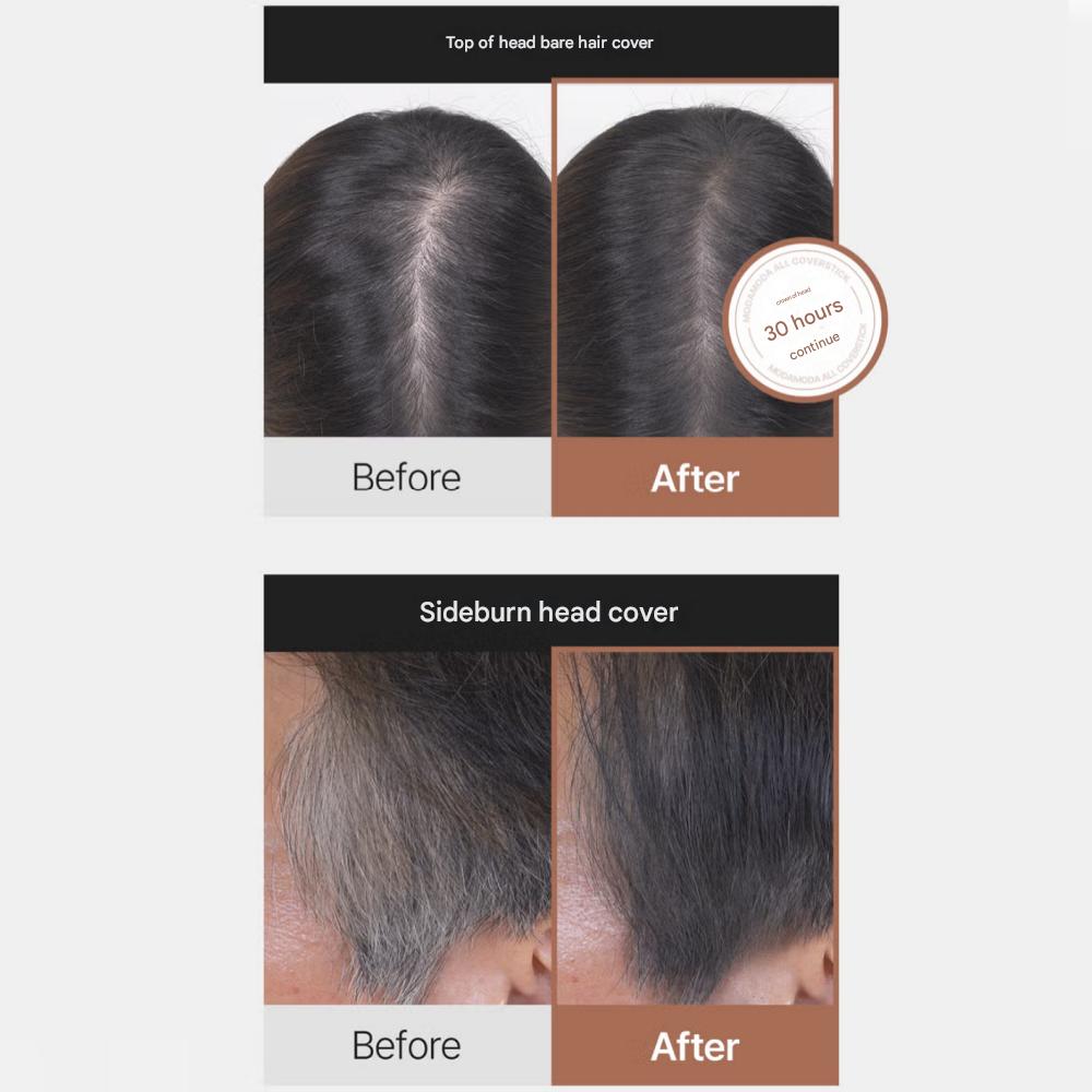 Modamoda Покрытие для седых волос Темно-коричневый