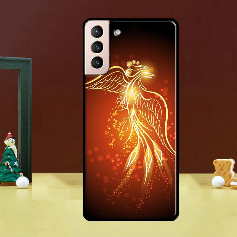 Чехол Феникс для Samsung Galaxy S23 S22 Ultra S21 Ultra S21 FE S9 S10 Note 10 Plus S20 FE Задняя крышка
