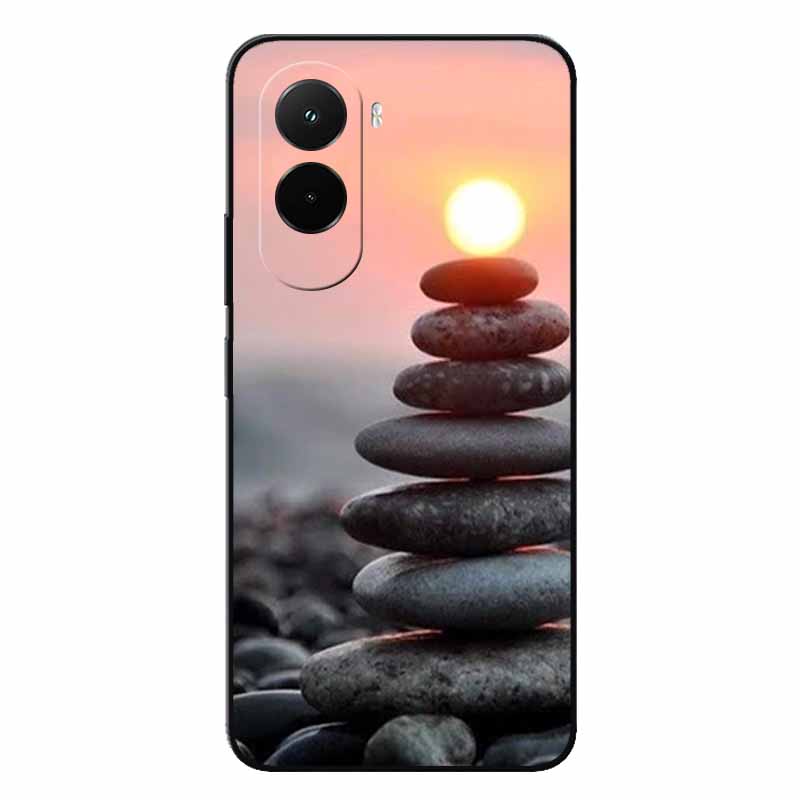 Soft Case For Xiaomi Poco M7 4G Cartoon Back Cover For PocoM7 M7 Silicone Bumper Protective Shockproof Capa pocom7 4G Lion Coque