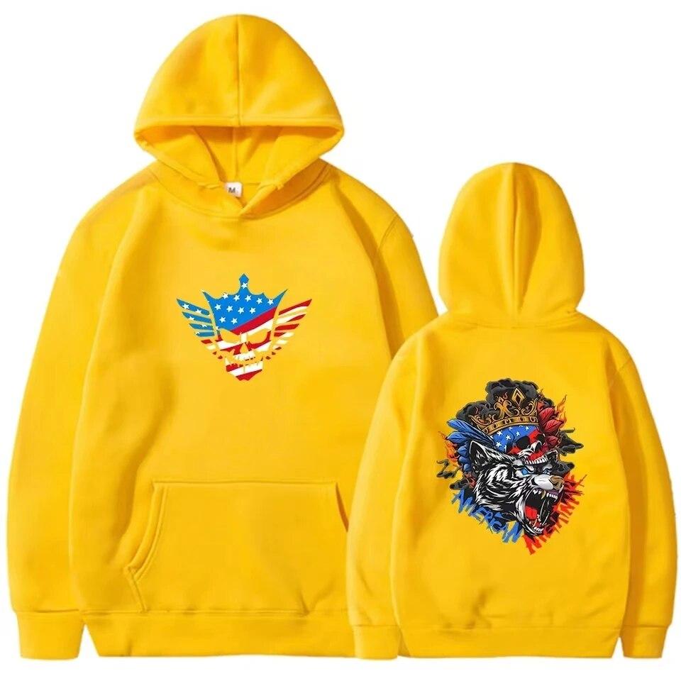 Толстовка Cody Rhodes The American Nightmare Пуловер Толстовка с изображением Одежда с принтом Теплый спортивный пуловер для отдыха унисекс