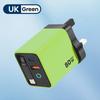 80-ваттное USB Type C зарядное устройство с выдвижным кабелем, быстрая зарядка PD для iPhone 17 16, ноутбука, Macbook, телефона