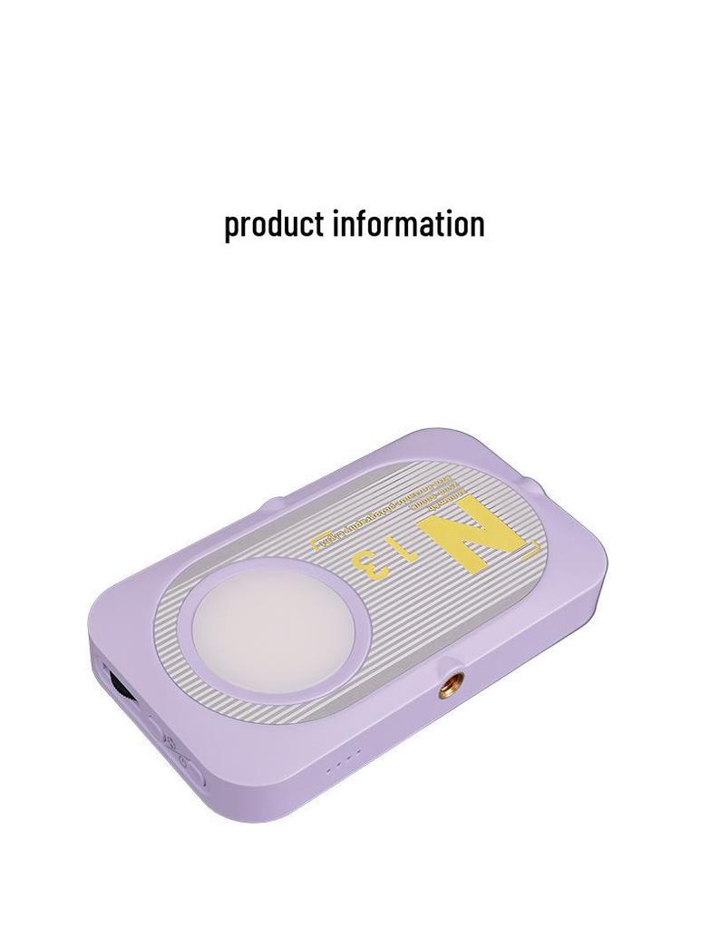 N13 Мини-ручной селфи-свет с двусторонней подсветкой и трехцветными вариантами заполнения