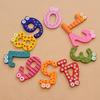 Yousheng Wooden Fridge Magnet Number 0-9 Kids Educational Toy