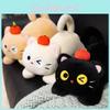 Apple Cat Plush Toy With Pp Cotton Filling For Kids And Gifts