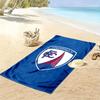 Пляжное полотенце с принтом Chesterfield F.C.C, Большое мягкое быстросохнущее полотенце для пляжа, кемпинга, плавания