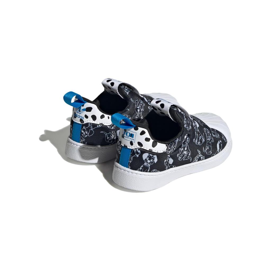 Disney X Adidas Superstar 360 I 101 Dalmatians - Puppy Print Baby Sneakers Black Core-Black Cloud-White ID9711