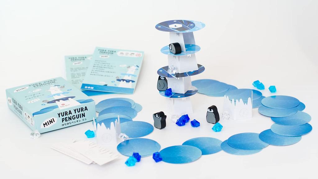 Board Game Yura Yura Penguin Mini by Ryoko Yabuuchi