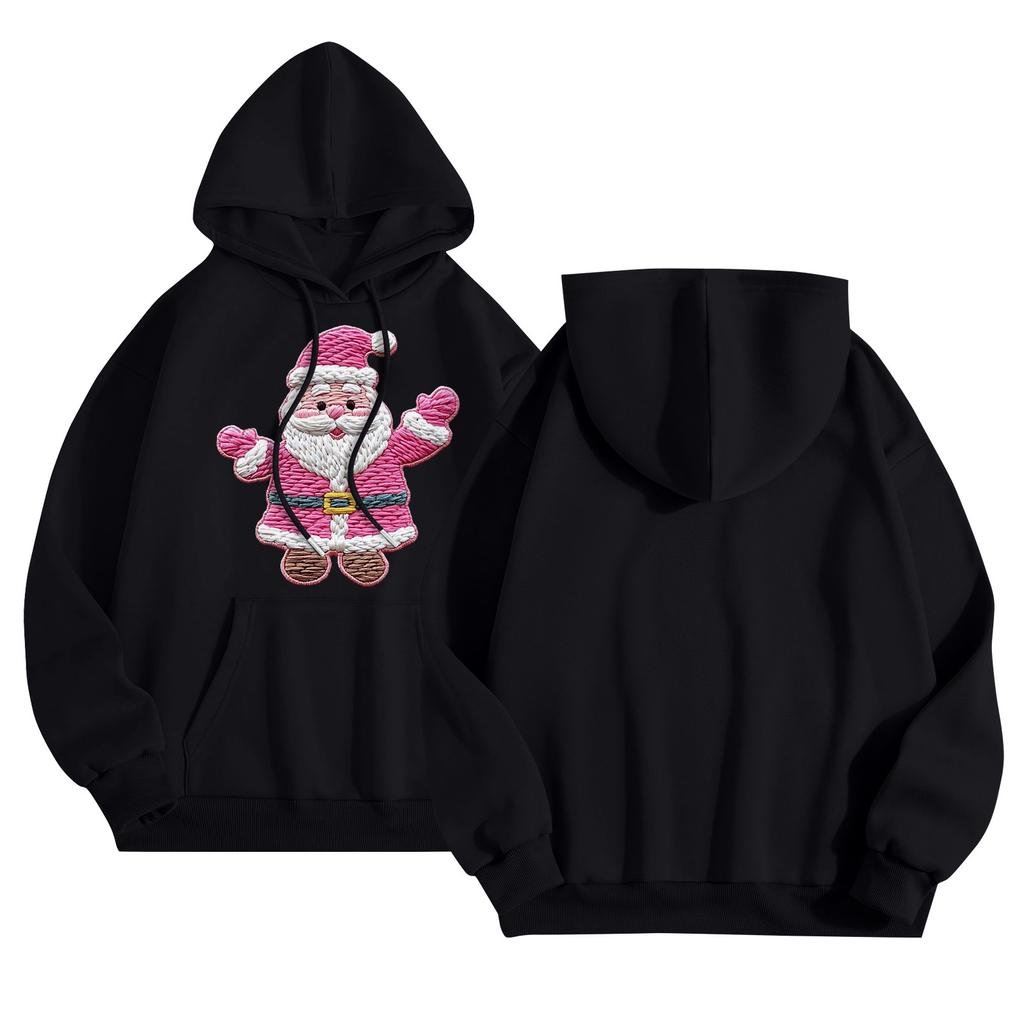 Женская повседневная толстовка с капюшоном и круглым вырезом, длинными рукавами и принтом