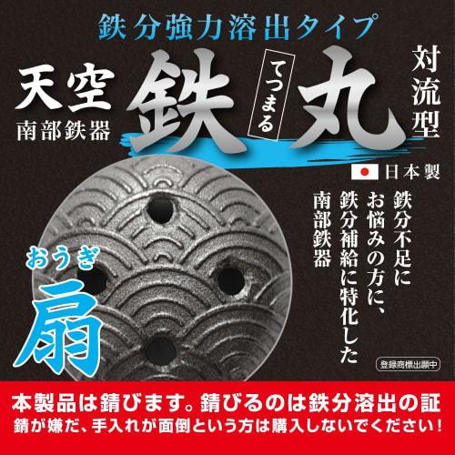 Tenku Tetsumaru Convection Type Iron Dissolving Fan (Nambu Ironware) Iron Supplement