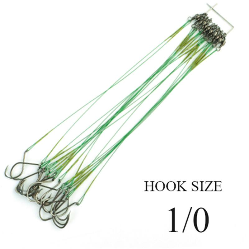 20 шт., 20 см, анти-укусная веревка для рыбалки, 40–80 фунтов, с аксессуарами для спиннинговой приманки для щуки и окуня