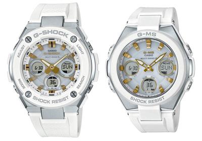 Набор часов Casio Baby G в эксклюзивной парной КОРОБКЕ [Комплект товаров] G-Shock и 2-х часовой механизм GST-W300-7AJF + MSG-W100-7A2JF