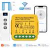 Tuya Smart WiFi RF433 Curtain Switch Module with Remote Control for Electric Roller Shutter Blind Motor Works with Alexa Google