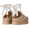 UGG Золотые семейные блестящие сандалии на одной лямке Женские Песочные 1175133-SNMU
