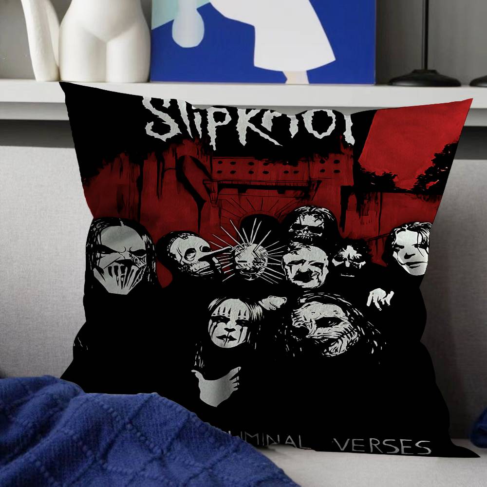 Подушка с изображением группы Rap Music S-Slipknot, дюймы, деревенский декор, декоративные наволочки для дивана
