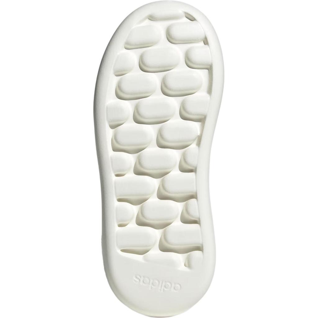 Adidas Park St Synthetic Leather Fabric AC Comfortable Versatile Fashion Durable Low-Top Kids Casual Shoes Kids Casual Shoes Light-Blue Gray JR2136