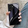 Минималистичный стеклянный чехол для телефона Samsung Galaxy S26 S25 S24 S23 S22 S21 S20 fe/plus/ultra с защитой от отпечатков пальцев
