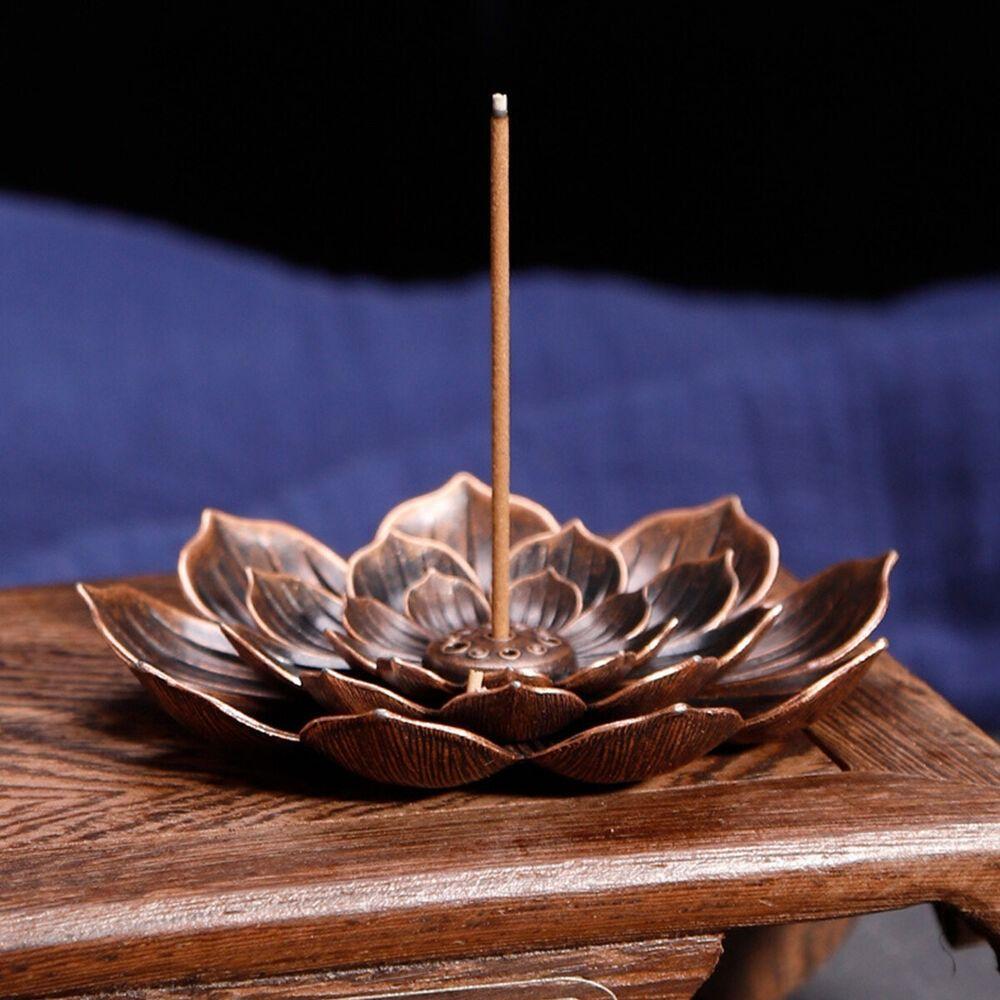 Coil Base Буддизм Ароматерапия Курильницы Благовония Палочки Тарелки Лотос Курильница Подставка для благовоний