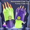 Выдвижная игрушка с когтем волка, редиска, кнопка, забавная декомпрессия для снятия стресса, портативная игрушка для детей и взрослых, подарок на день рождения