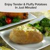 Microwave Potato Steamer for Cooks Tender Fluffy Potatoes BPA-Free Bacon Potato Cans Evenly Cooked Potato Pot Versatile Baking Potatoes Cooker