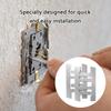 10 шт. Коробка для выключателей Кронштейн-опора F-зажим Инструмент для крепления розетки Настенные электрические розетки Проставки Крепление для электрической коробки
