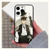 Чехол для телефона Аниме Детектив Конан Для Apple iPhone 15,14,13,12,11,Pro,X,XS,Max,XR,Plus,Mini Мягкий черный чехол