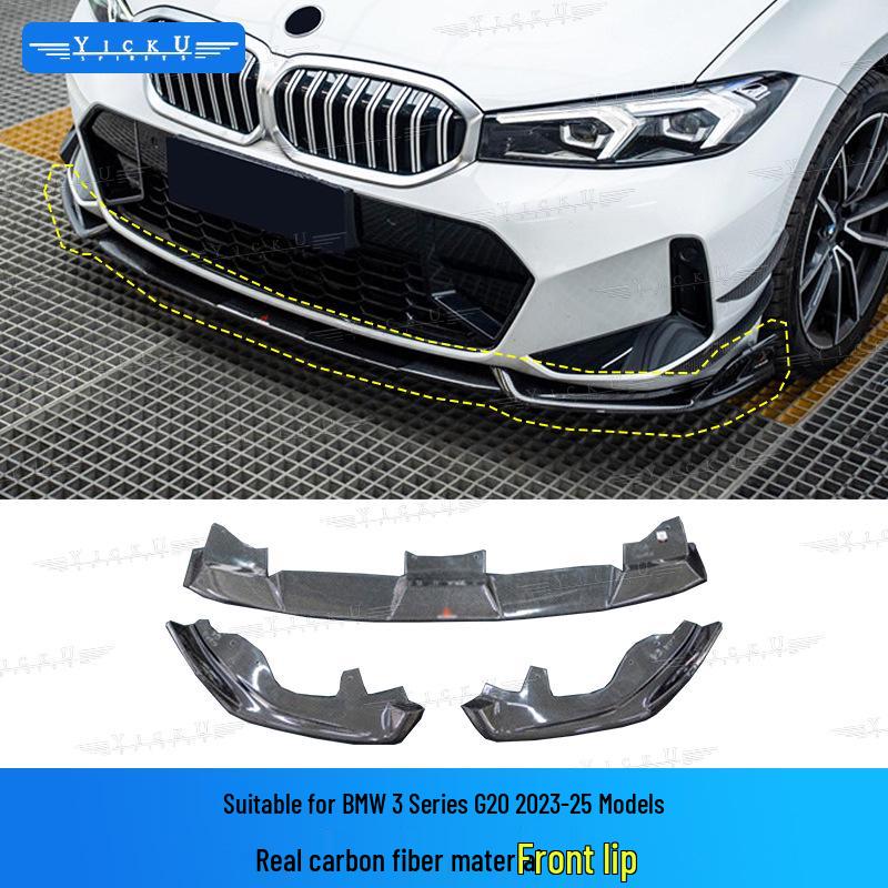 Обвес AE Style для BMW 3 серии G20: Передний сплиттер, Дефлекторы на капот, Задний диффузор, Пороги, Крыло