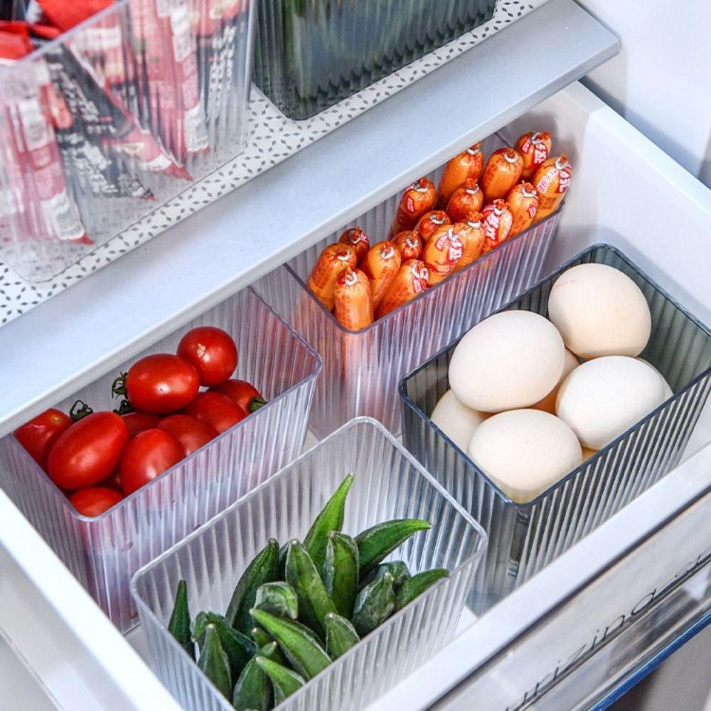 Контейнер для хранения на боковой дверце холодильника большой вместимости, контейнер для сохранения продуктов для дома и кухни