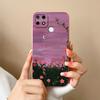 Чехол для Realme C21 C21Y Чехол для Realme C25 C25S C25Y Задняя крышка Мультяшный Мягкий Жидкий Силикон Полная Защита Ударопрочный Корпус Телефона
