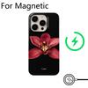 Luxury Clmj LILY ORCHID FRESA Phone Case for iPhone 17 16 15 14 13 12 11 Pro Max Plus Air Magnetic Double-layer Back Cover