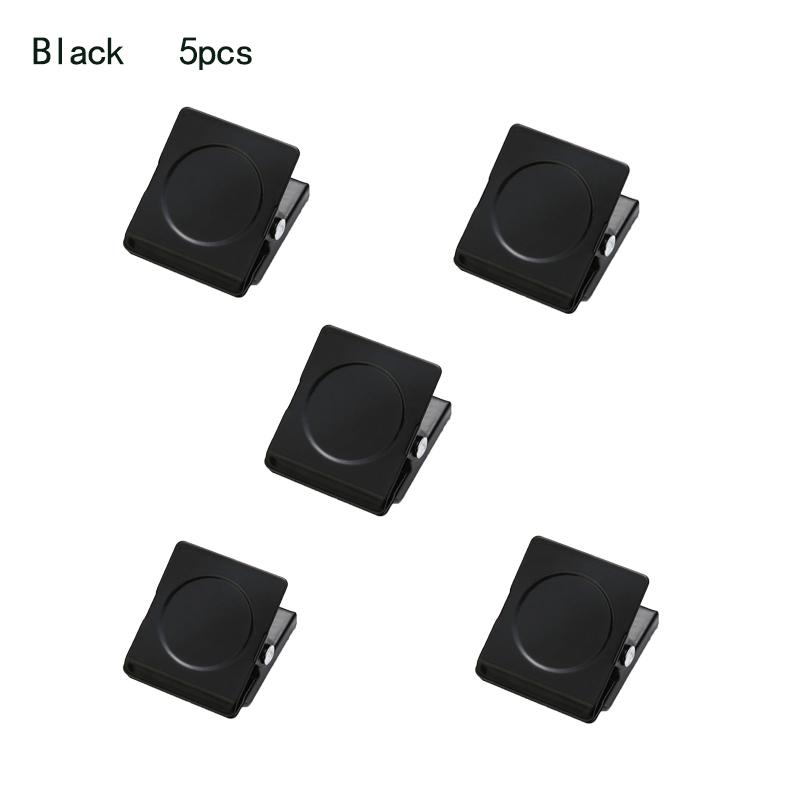 5pcs Fridge Magnets Magnetic Clips Fridge Magnets Metal Clips for Notes & Papers Suitable for Home, Office, and Personal Use