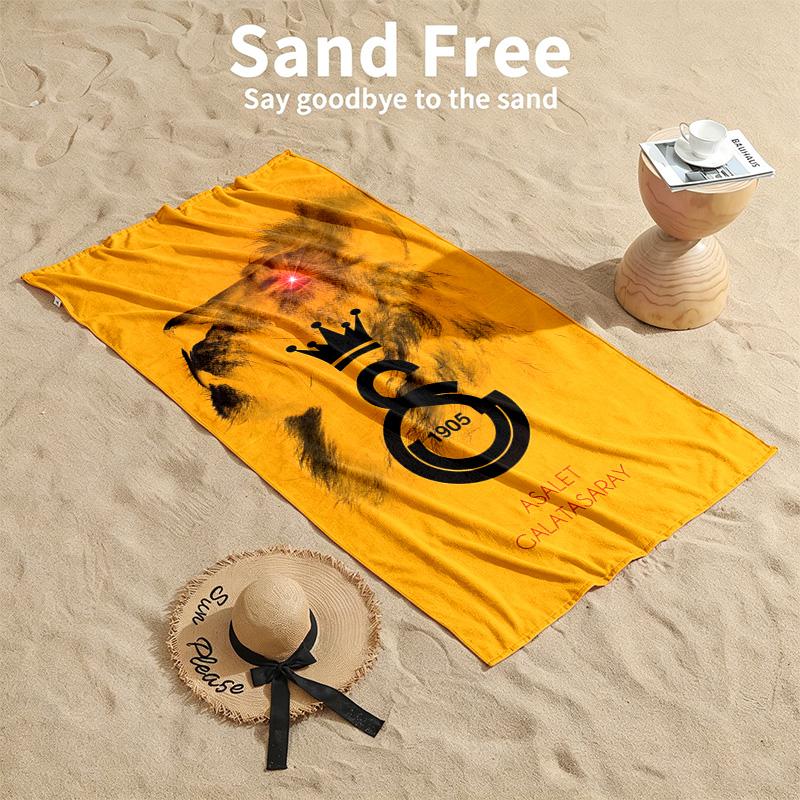 Galatasaray Beach towels also serve as bath towels summer essential a musthave for the outdoors the beach and the pool