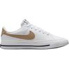 Nike Кроссовки Court Legacy GS White Hemp для детей, черные DA5380-126