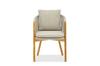 Haven Garden Chair 57X63X76 Zumm Mokka Aluminum Teak Homms