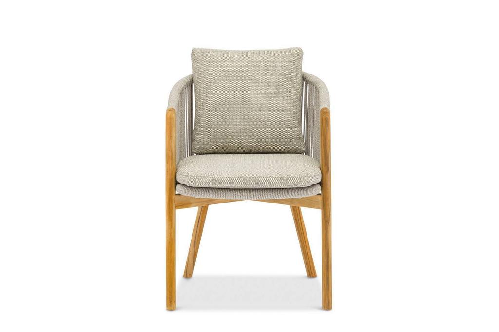Haven Garden Chair 57X63X76 Zumm Mokka Aluminum Teak Homms